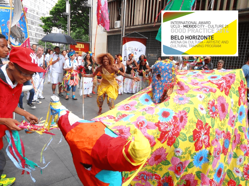 Belo Horizonte: Arena da Cultura – Artistic and cultural training programme
