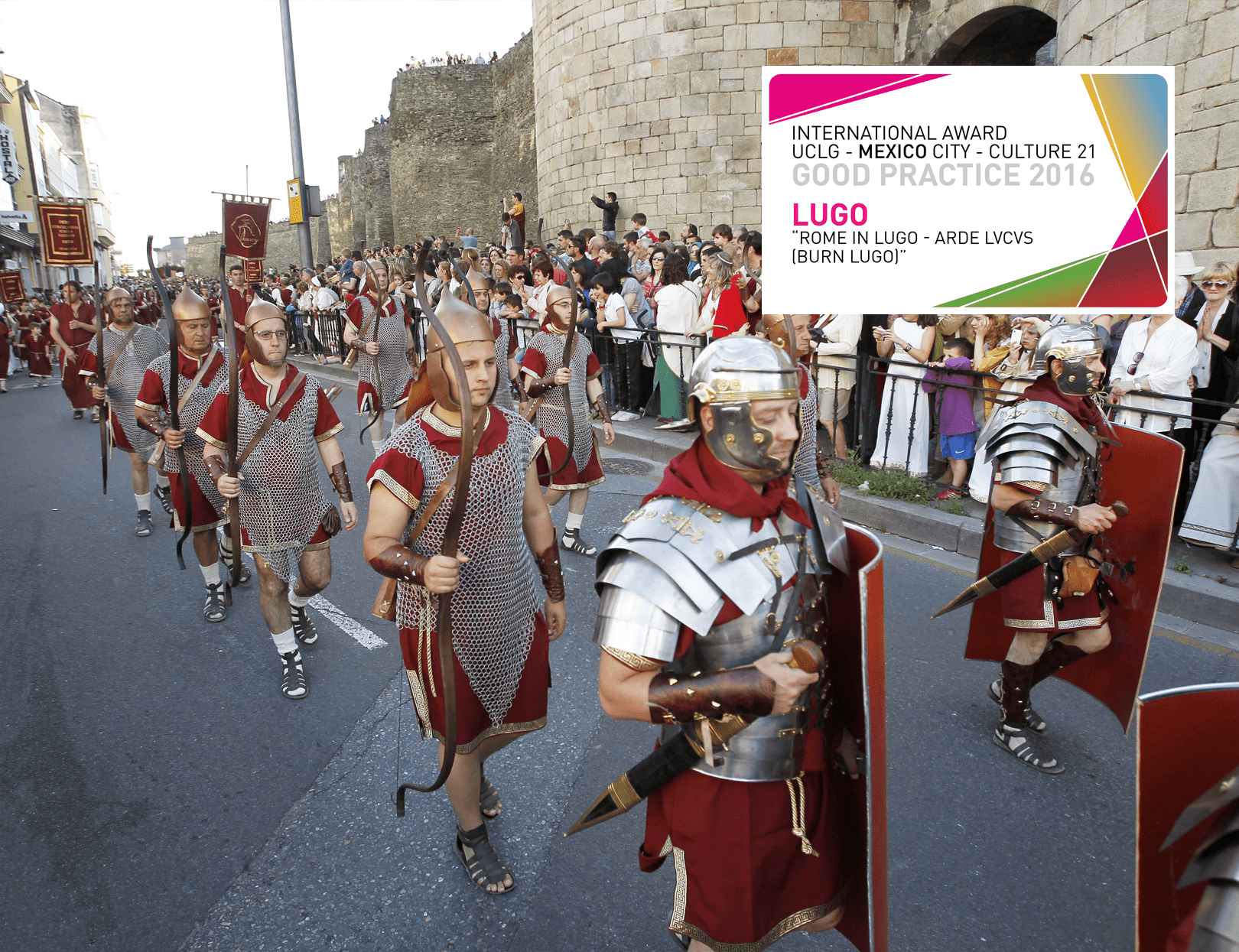 "Rome in Lugo - ARDE LVCVS (Burn Lugo)" 