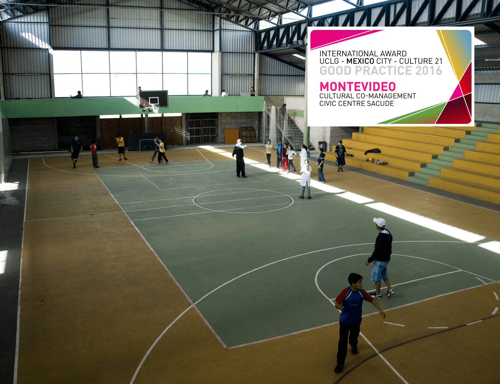 Cultural co-management civic centre SACUDEde Montevideo