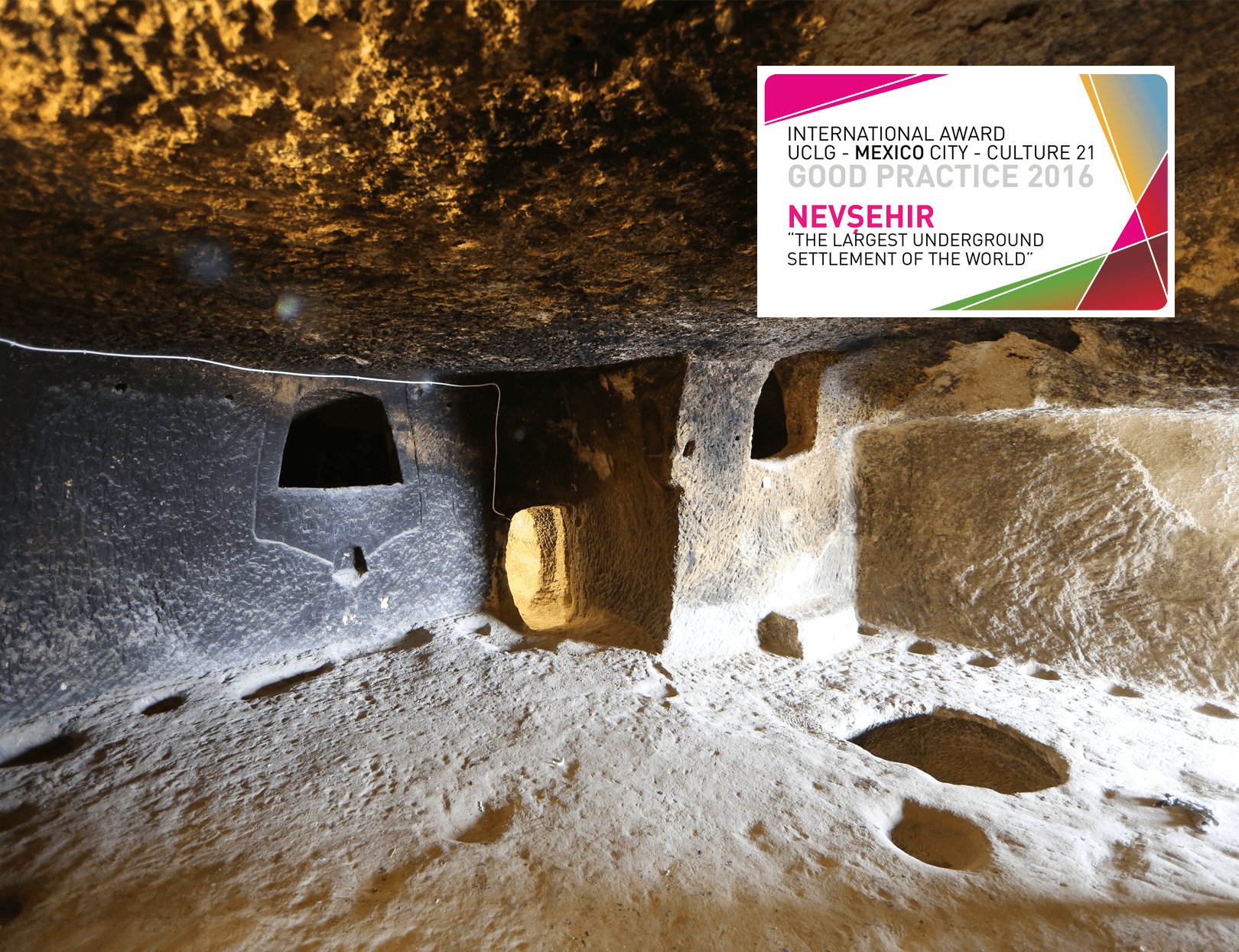 Nevşehir, «The largest underground settlement of the world»