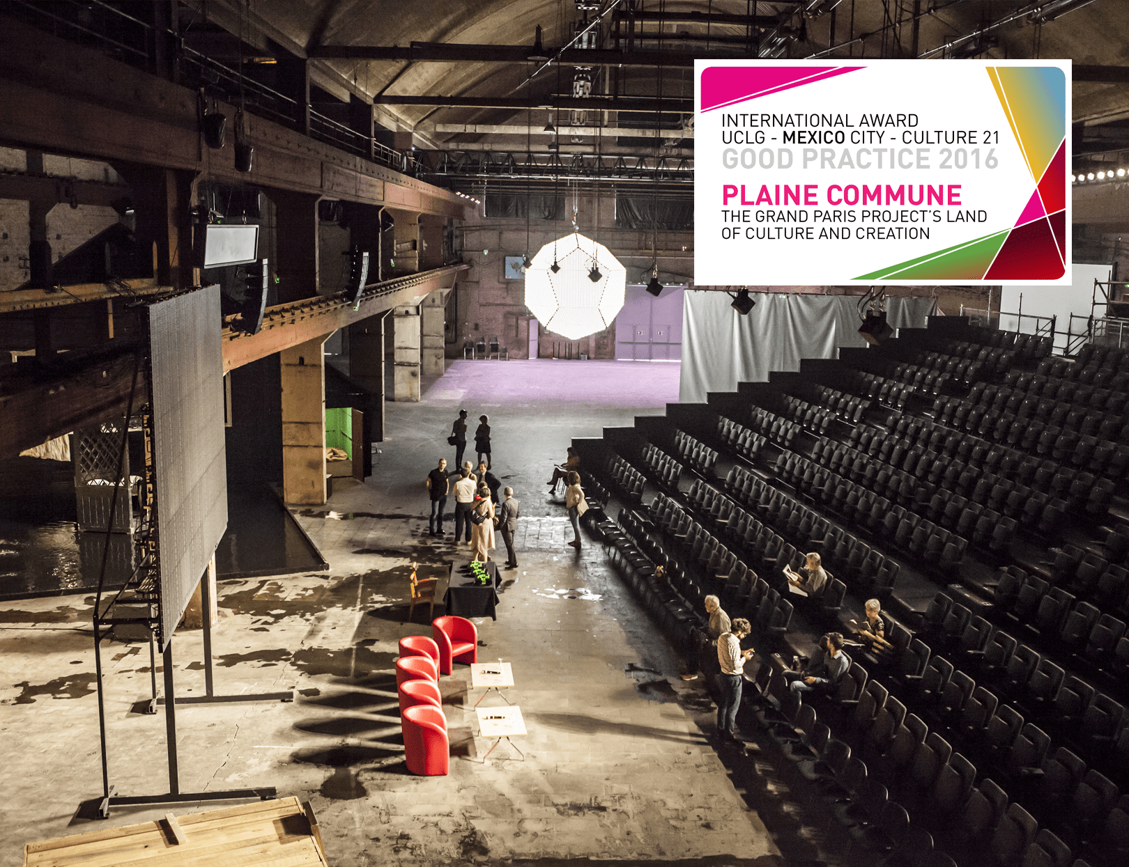Plaine Commune, the Grand Paris project's land of culture and creation: culture, driving force behind the city collaborative development