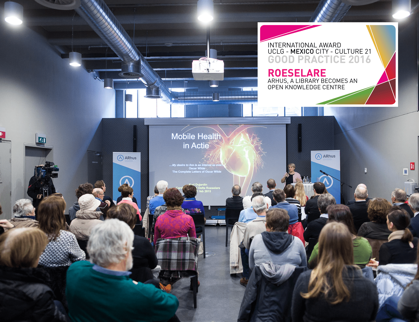 Arhus, a library becomes an open knowledge centre 