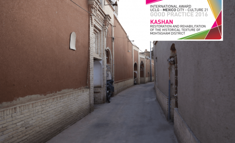 Restoration and rehabilitation of the historical texture of Mohtasham district in Kashan