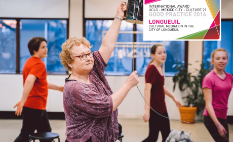 La mediación cultural en la Ciudad de Longueuil