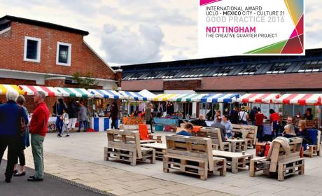 The creative quarter project of Nottingham
